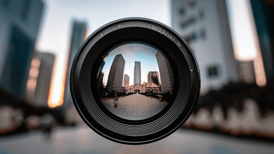 city in lens