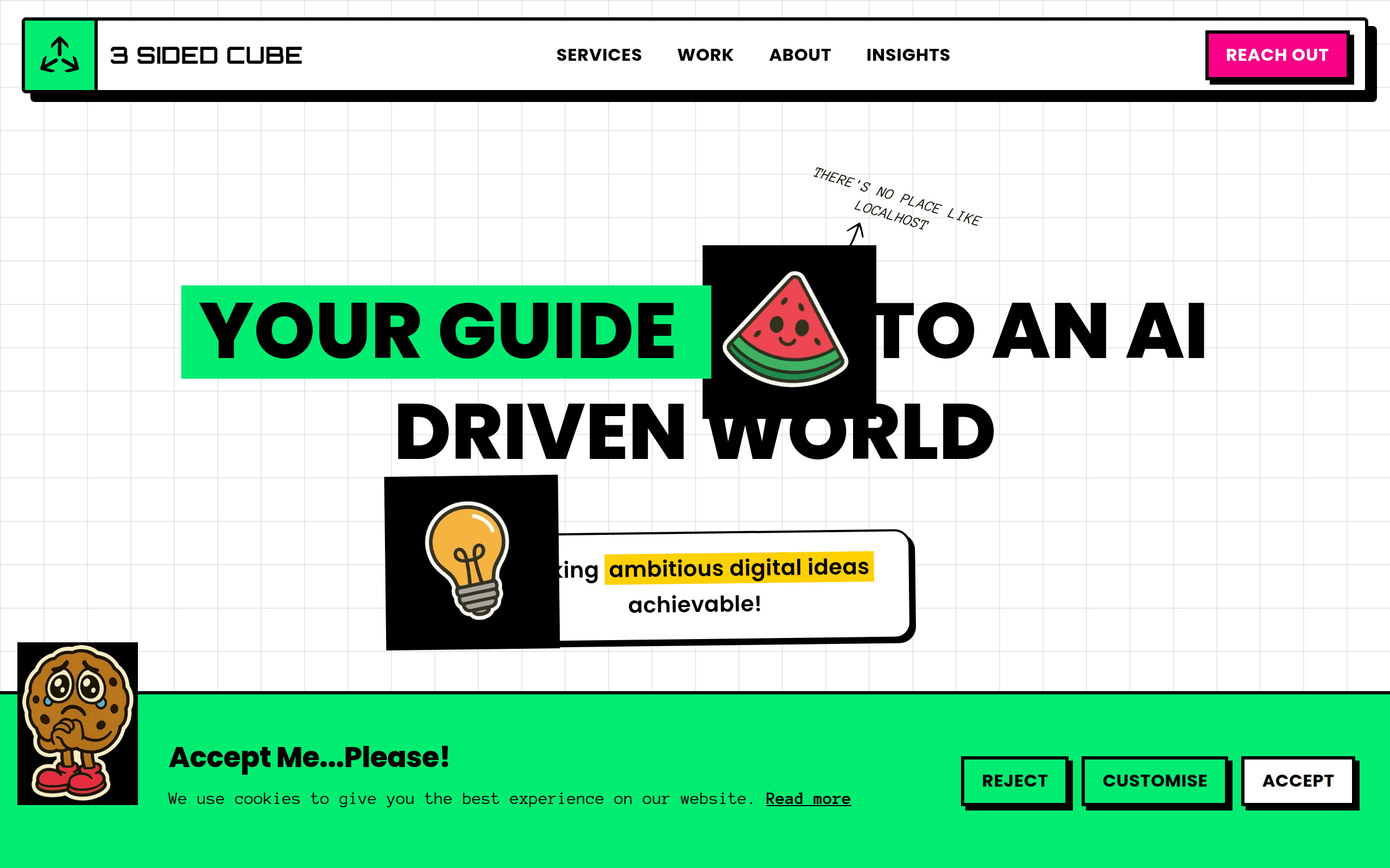 3 Sided Cube Screenshot