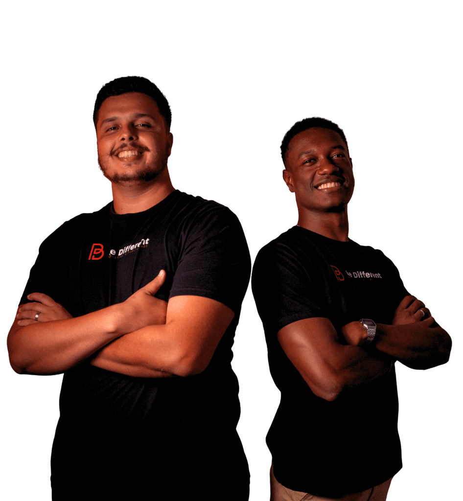Rafique Saade e Mateus Machado, sócios da Be Different