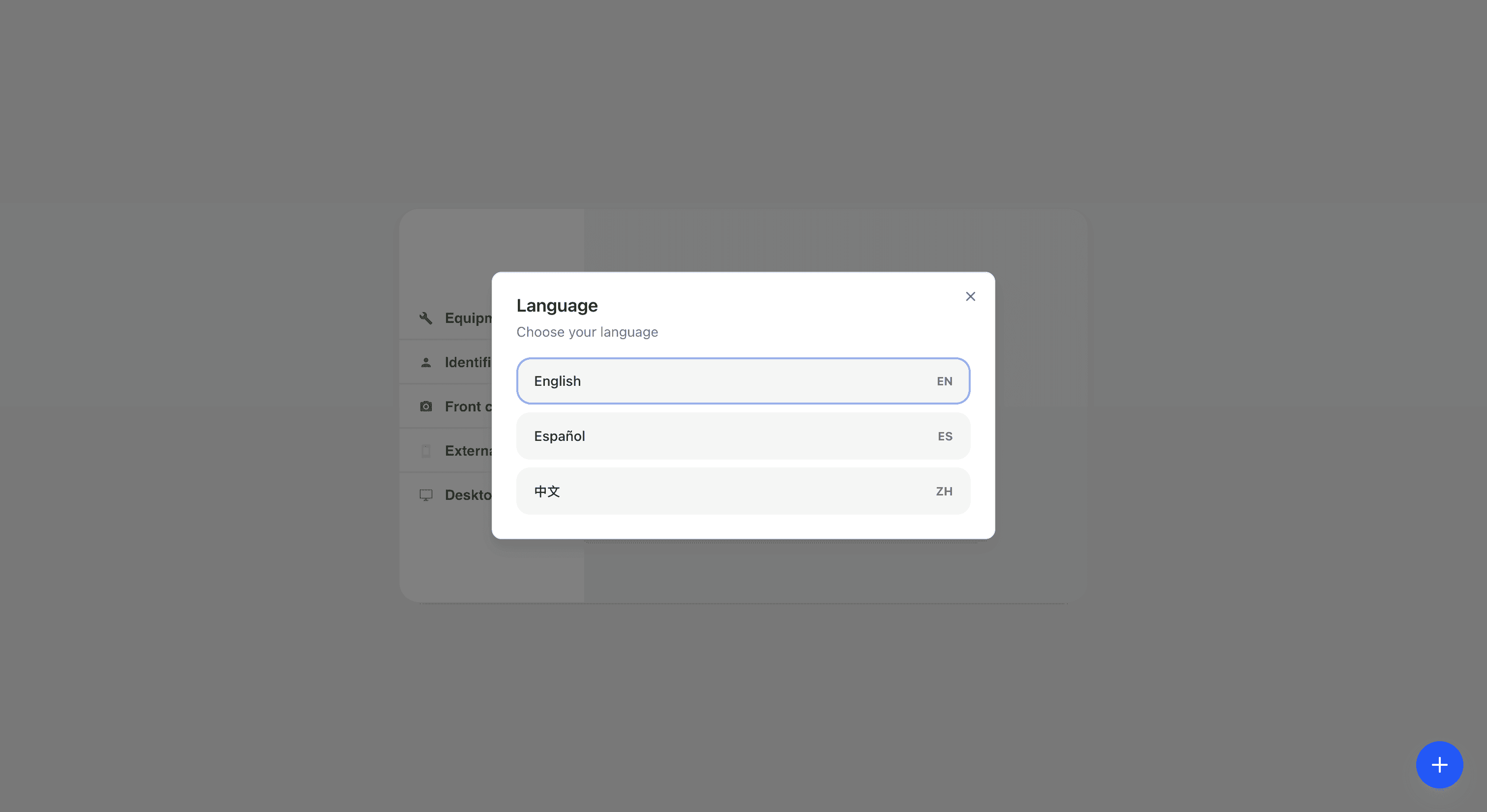 How to change your exam questions language: — screenshot 19
