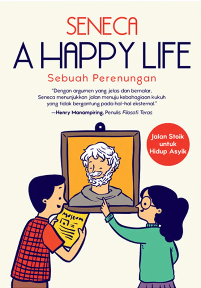 Cover Book Seneca A Happy Life