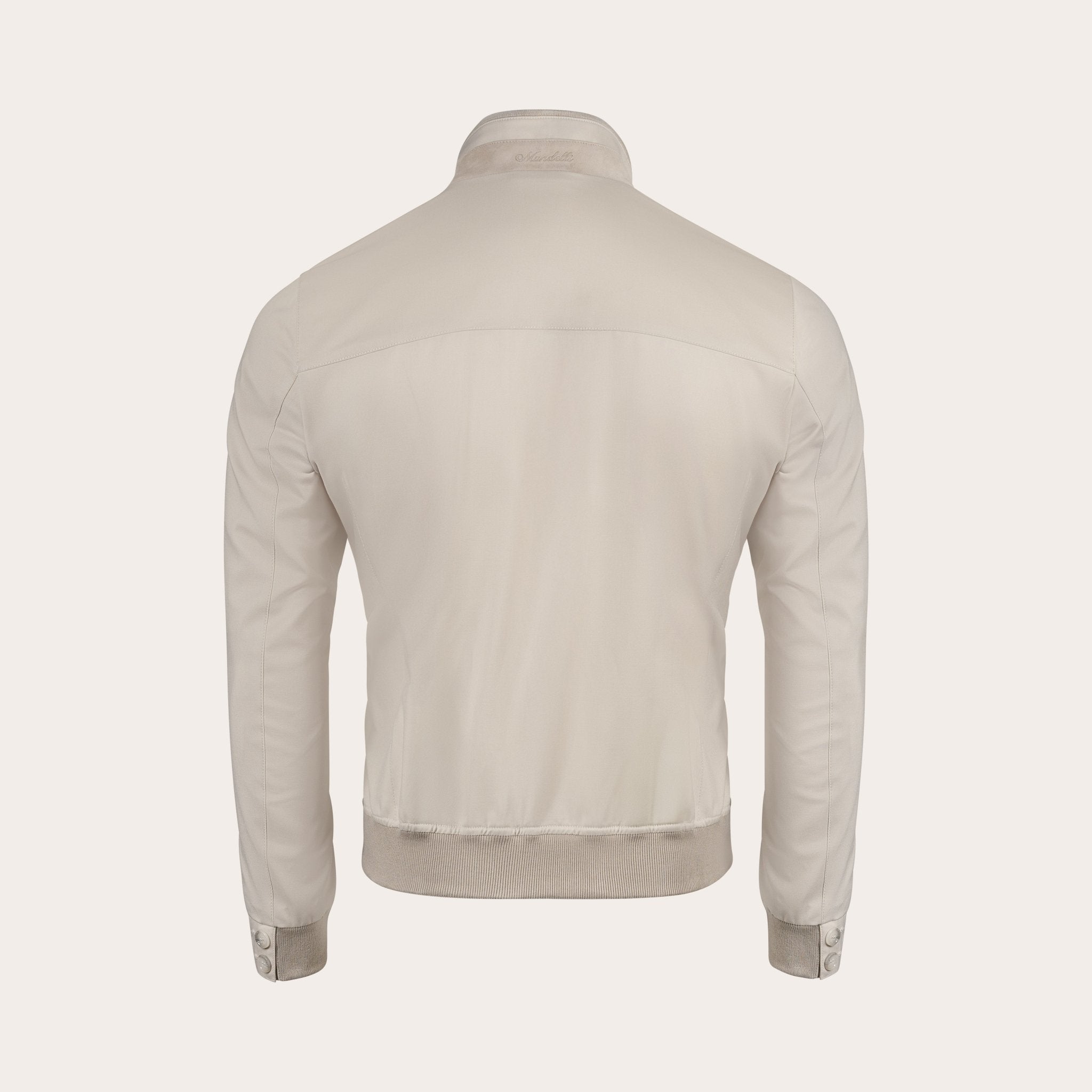 Light Wool Bomber Jacket - Mandelli UK