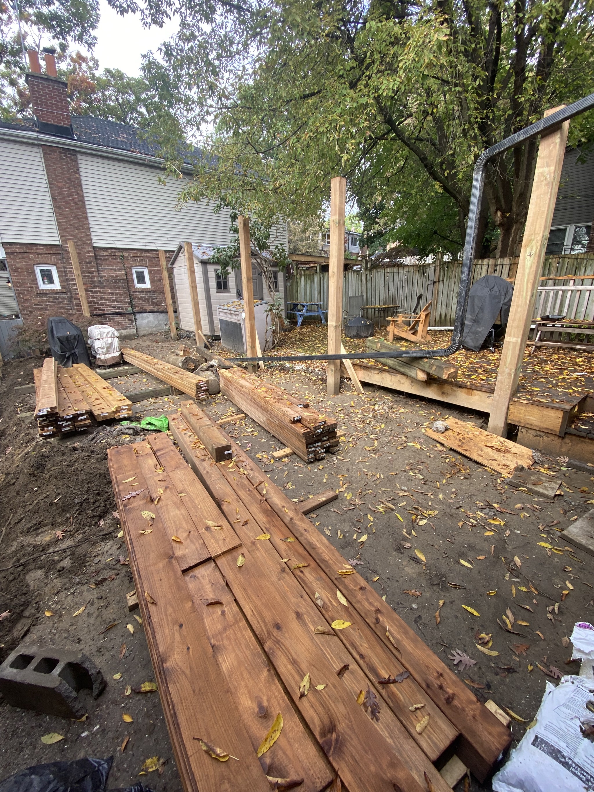 backyard renovations