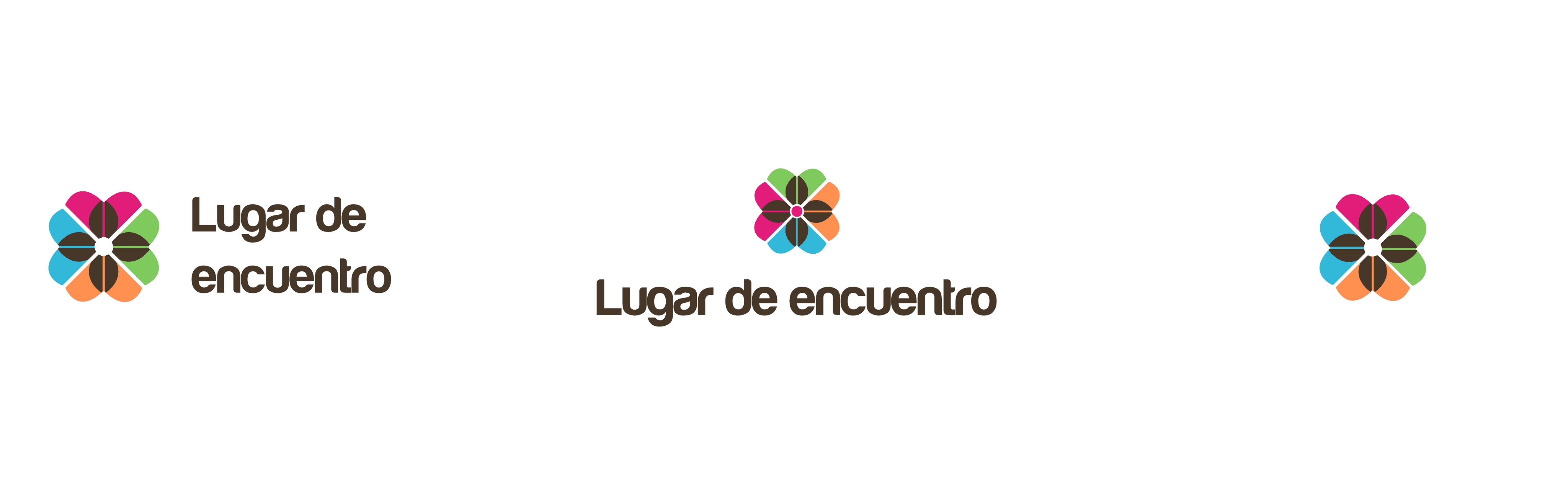 Lugar de encuentro - Versiones de logo