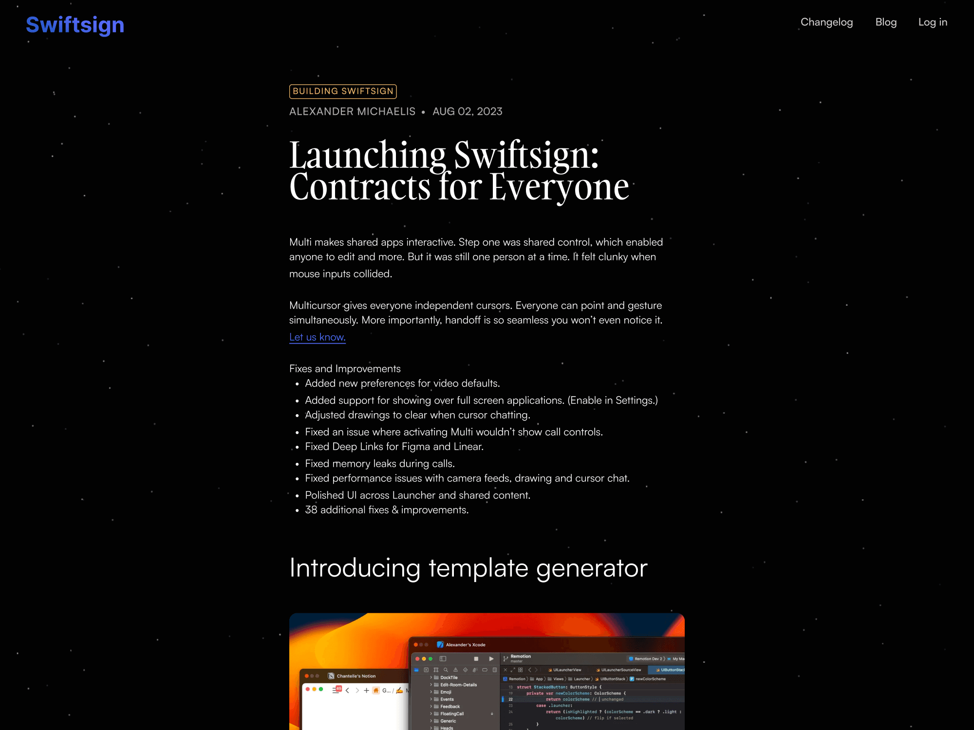 Swiftsign Website