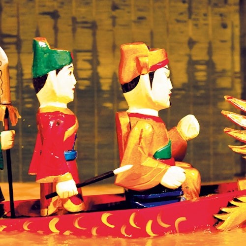 Pertunjukan Wayang Air