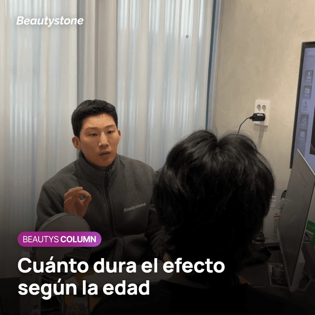 Duración orientativa del efecto de Ultherapy según la edad