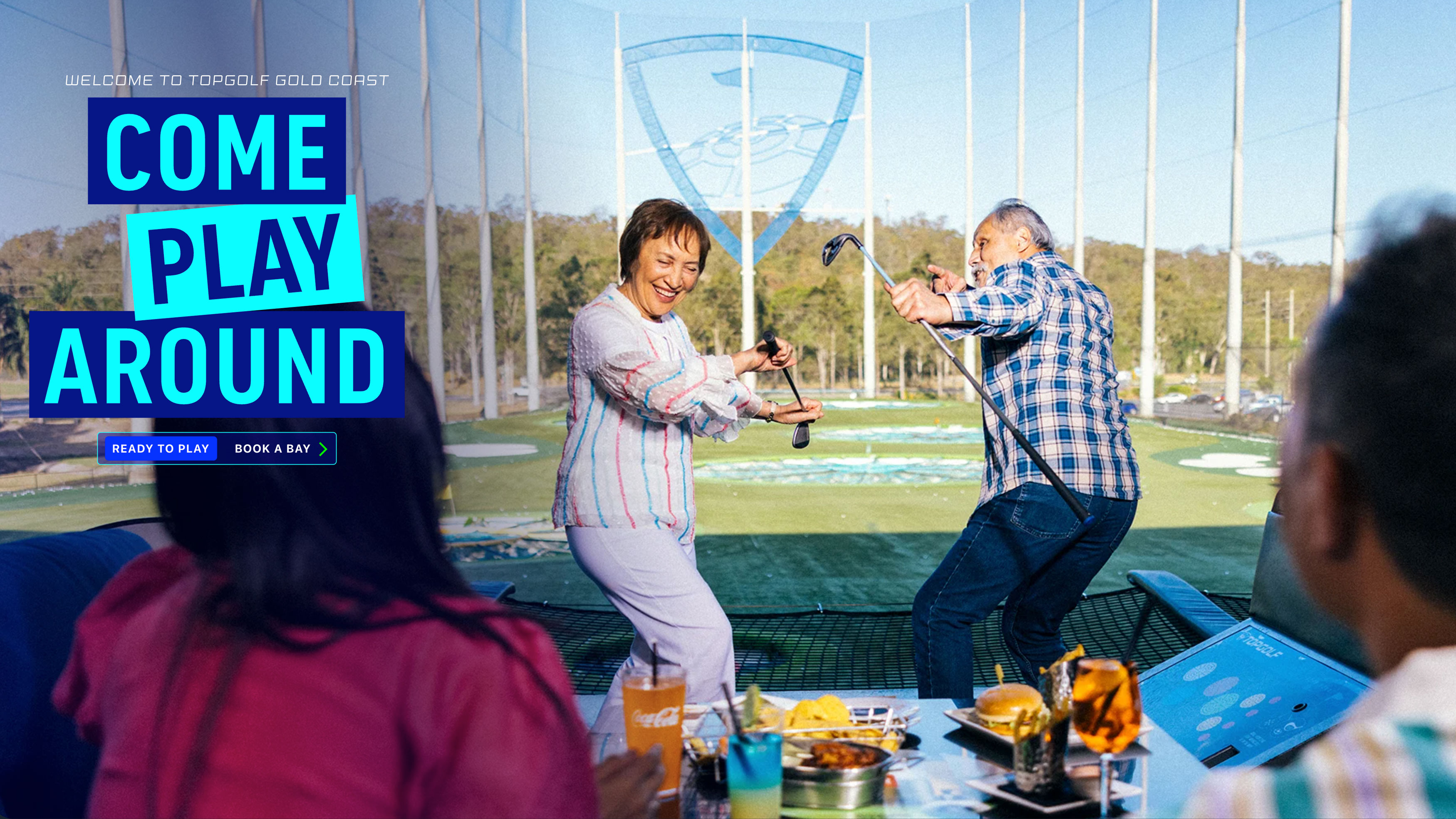 Advertising campaign for Topgolf. Photography and Post Production, campaign produced by Village Roadshow. 