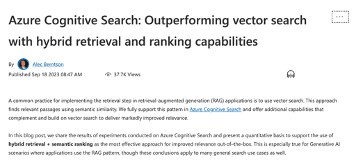 Introducing Hybrid Search and Rerank to Improve the Retrieval Accuracy ...
