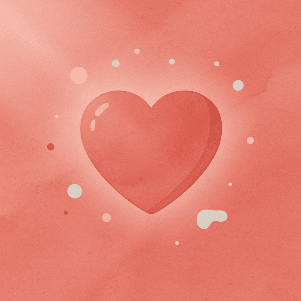 Heart icon representing postpartum recovery focus