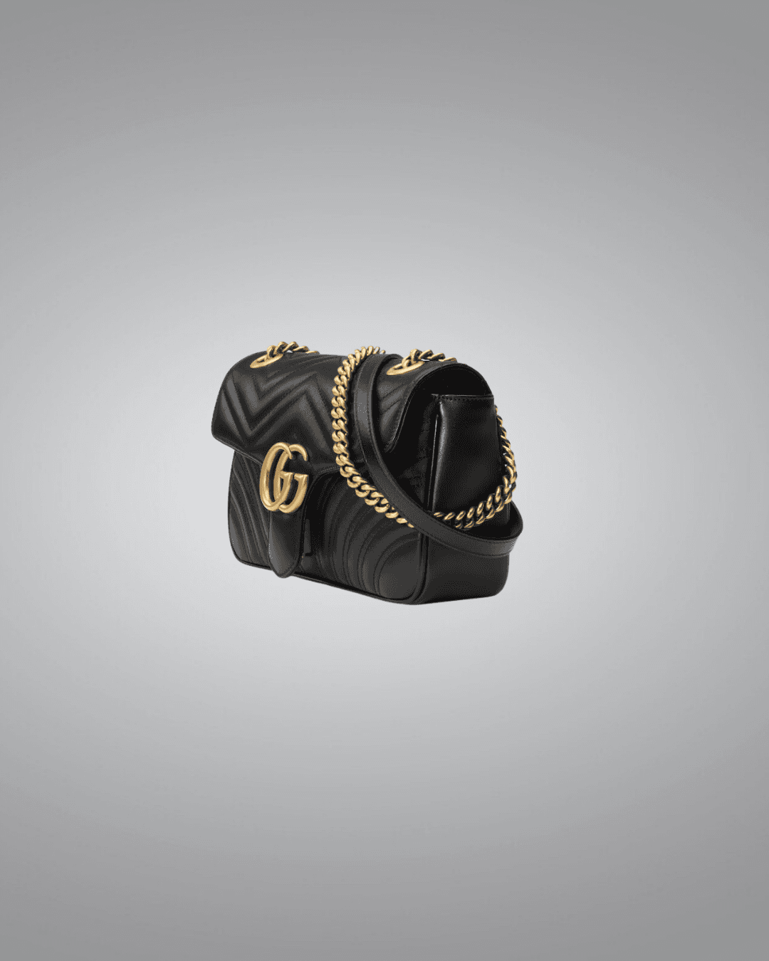 Gucci  Marmont  Shoulder Bag in Black