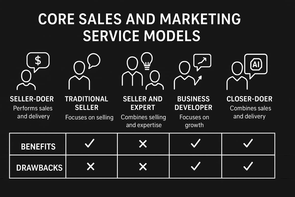 Core Sales and Marketing Service Models