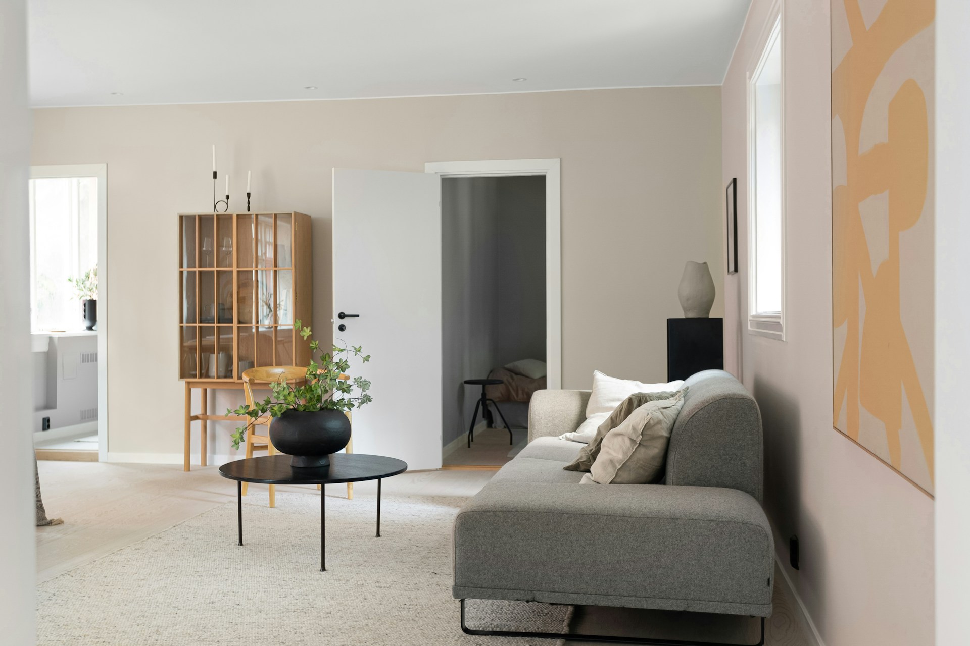 minimalist living room