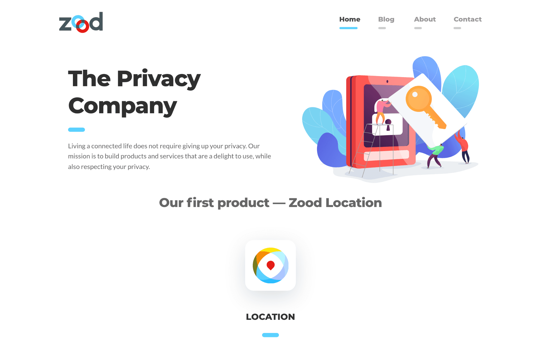 Zood Location Screenshot