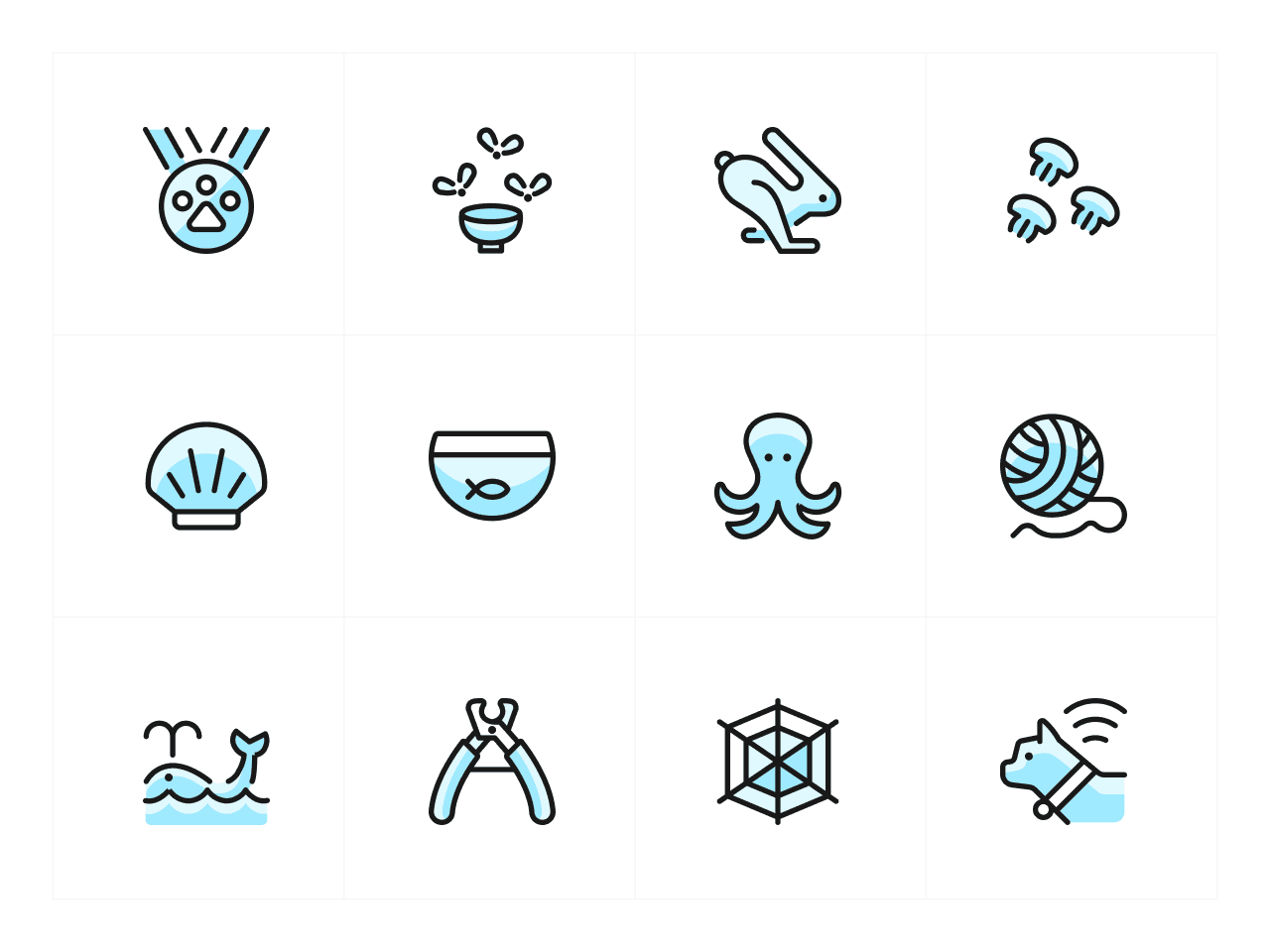 Ultimate Duotone Animal Icon Set