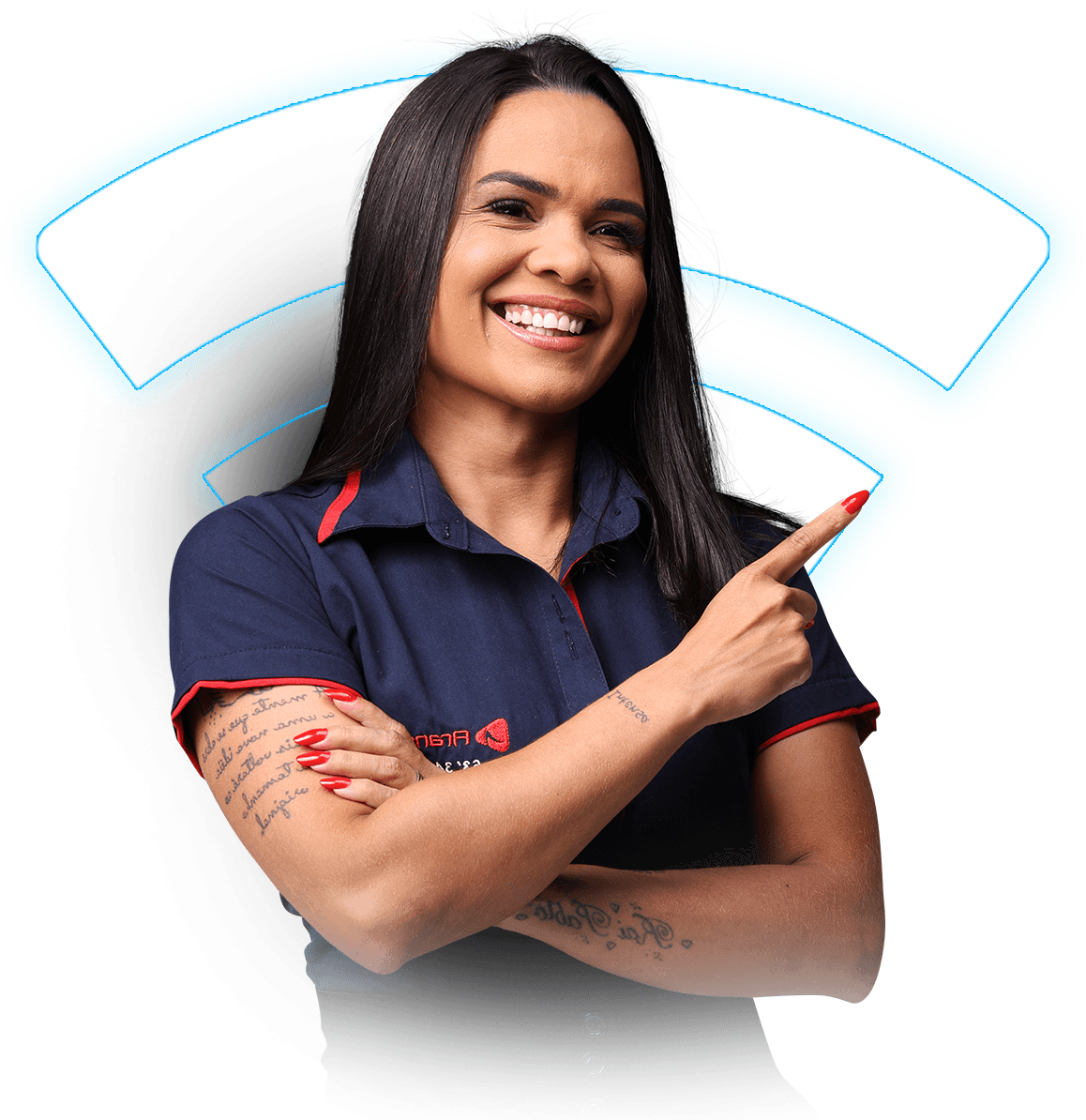 Cliente da aranet usando os serivços de streming