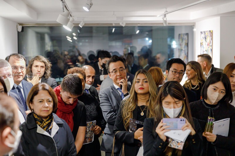 THE TRINITY X 주한 도미니카 공화국 대사관 · <The Art of Resilience>展: Global Art Reception