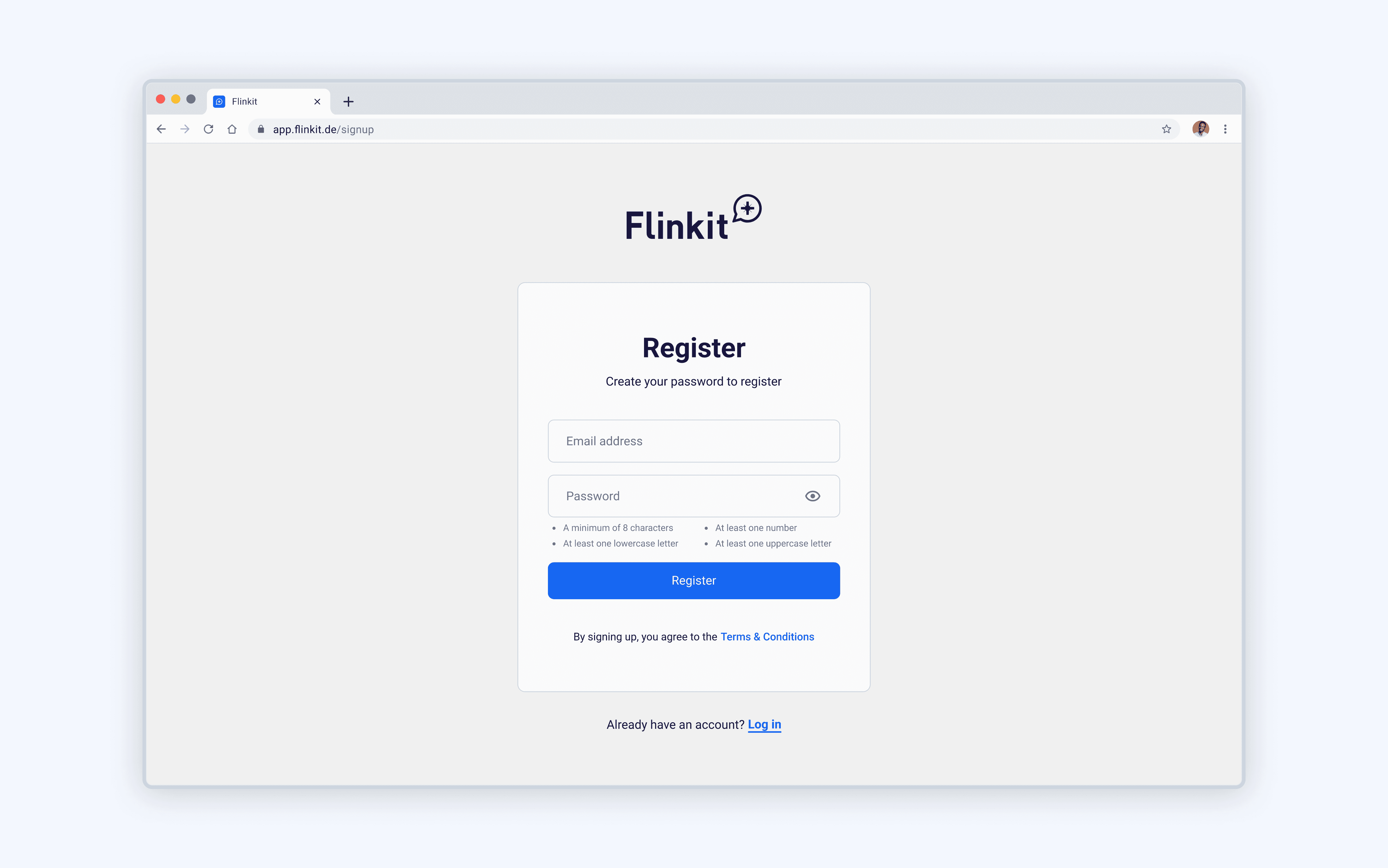 Flinkit old registration