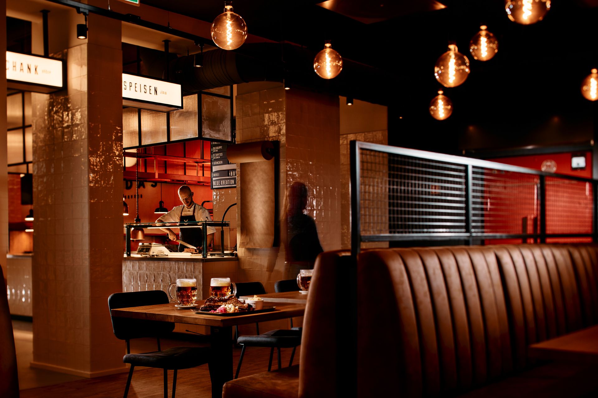 Netzwerk Treffen Location Fulda in einem BBQ Restaurant