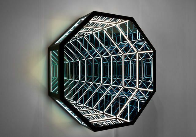 enseigne effet infini octogonal