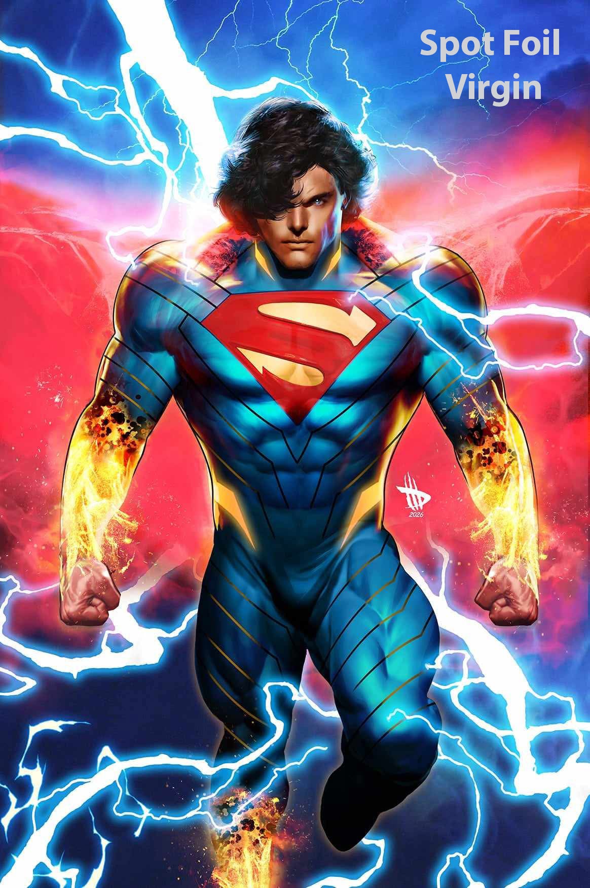 Absolute Superman #18 Dave Wilkins Big Dex Comics Exclusive Spot Foil Virgin Cover DC Comics First Appearance King Shazam