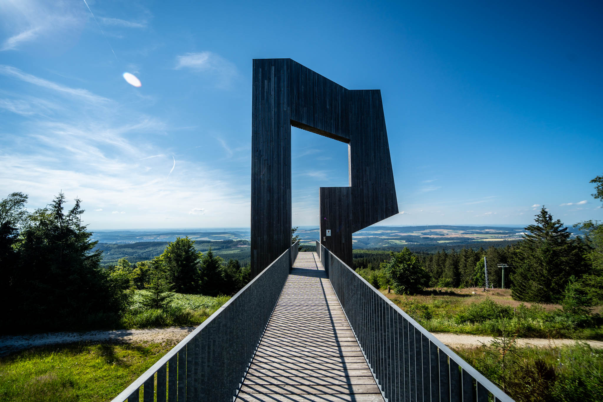Wind sound on the Erbeskopf