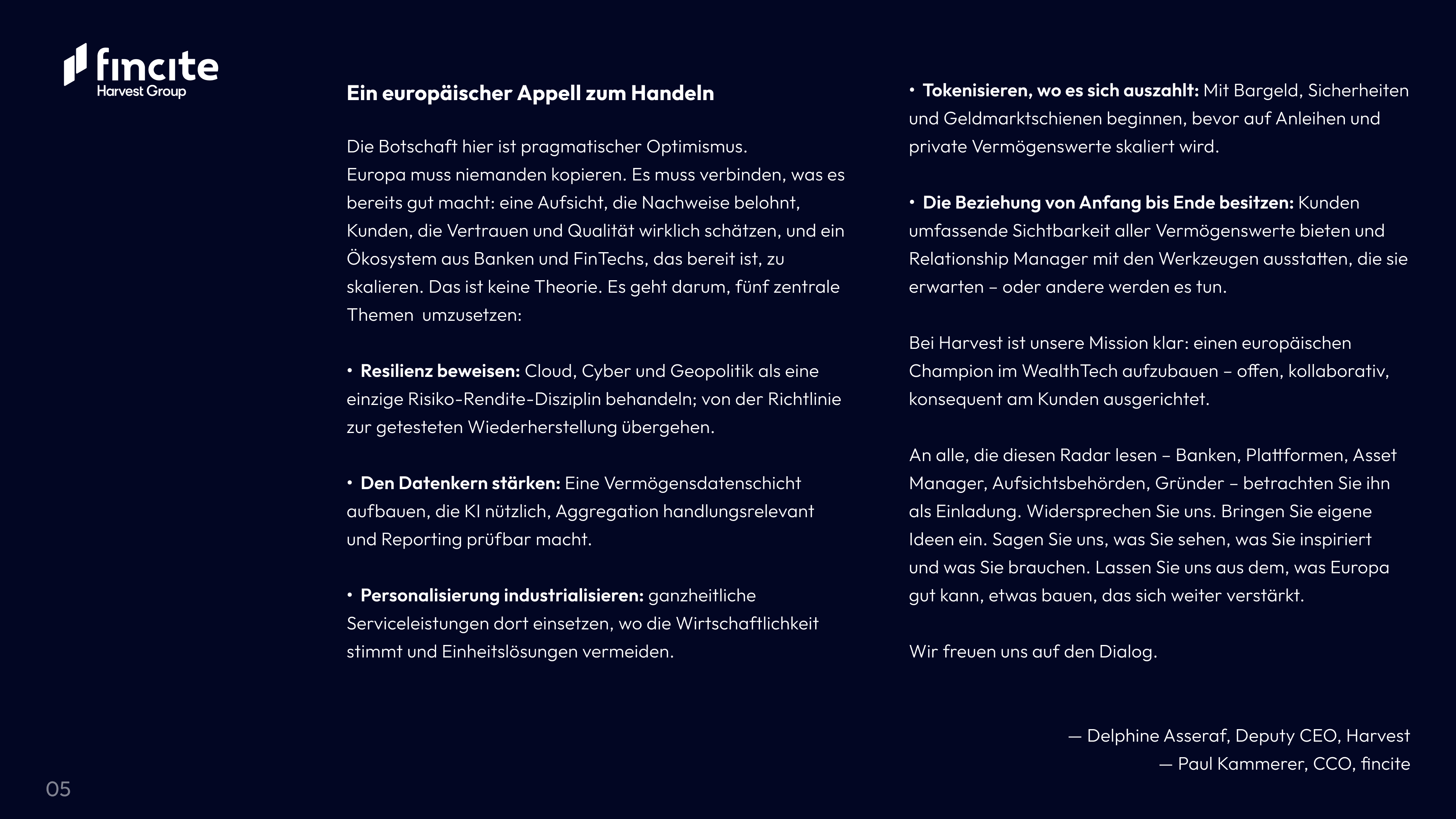 Einführung Seite 4 des WealthTech Radars 2026