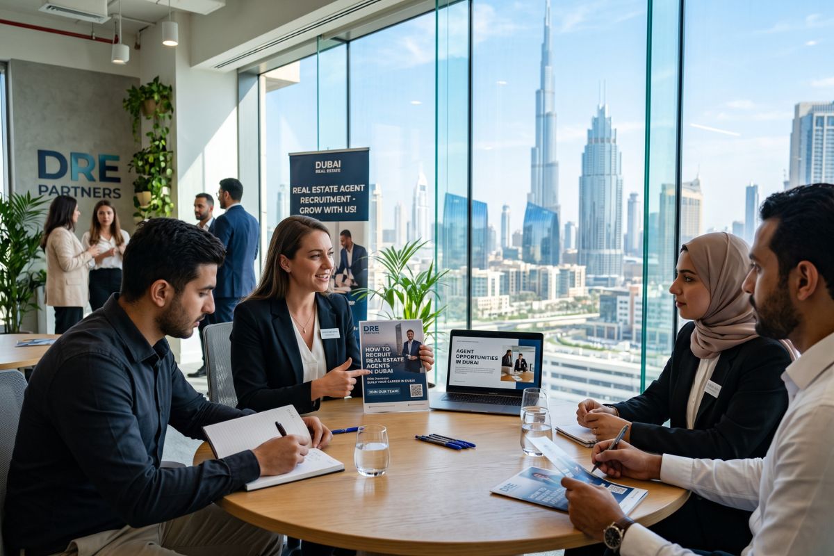 How to Recruit Real Estate Agents in Dubai: A Step-by-Step Guide
