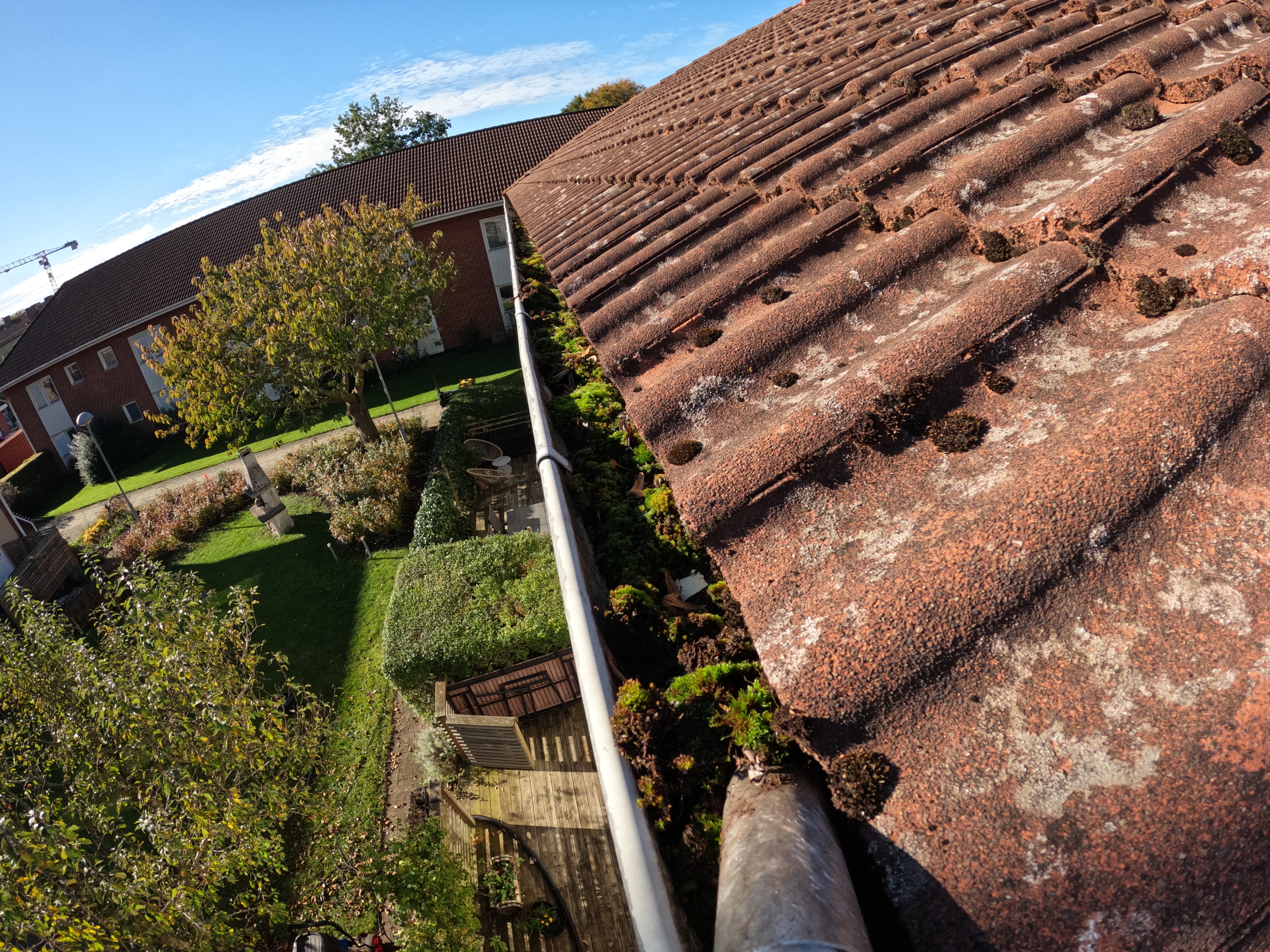 Aquafix, Rensa hängrännor i Stockholm