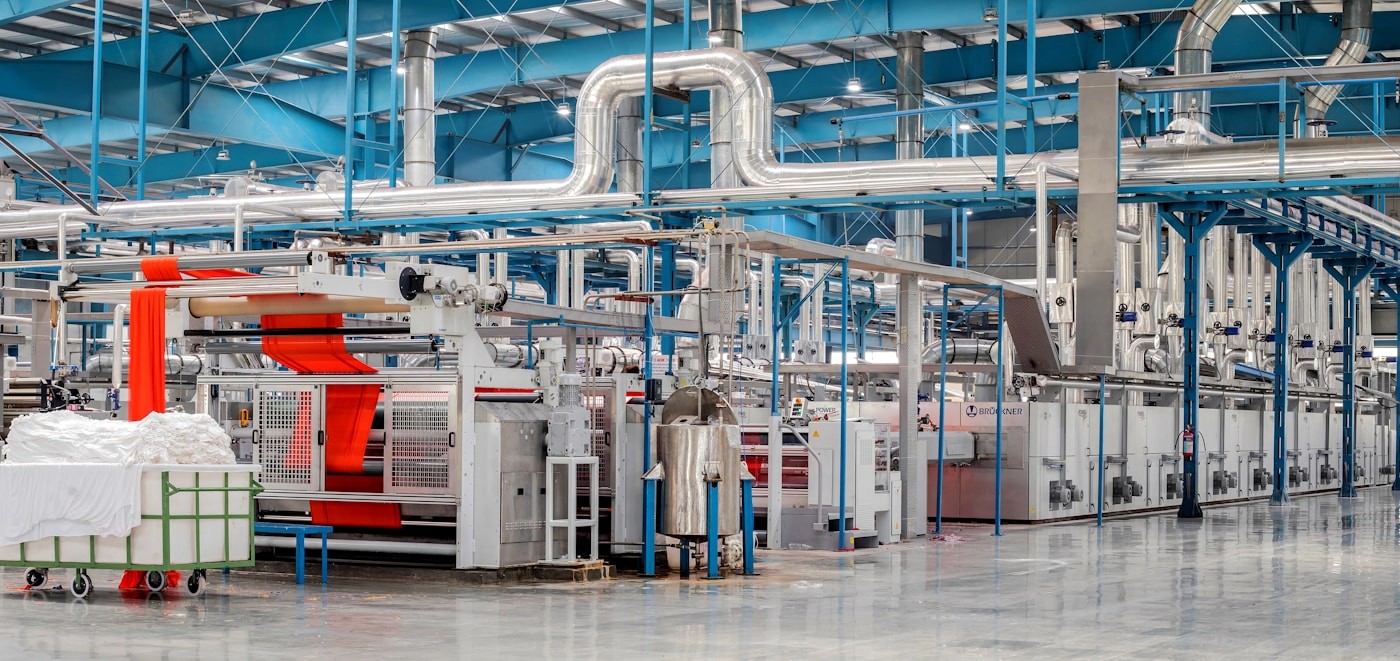 Industrial materials production facility