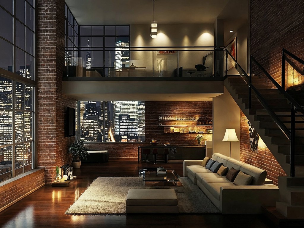 Modern NYC style luxury interior design