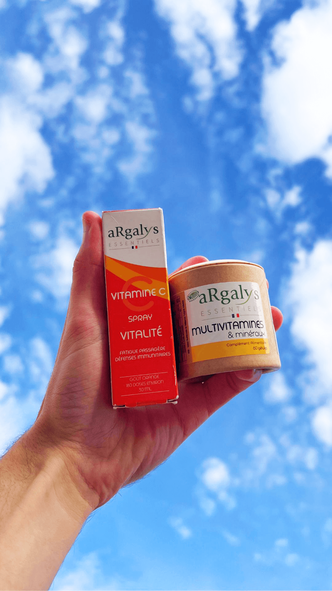 Argalys Essentiels is a Paage user based in France selling supplements online