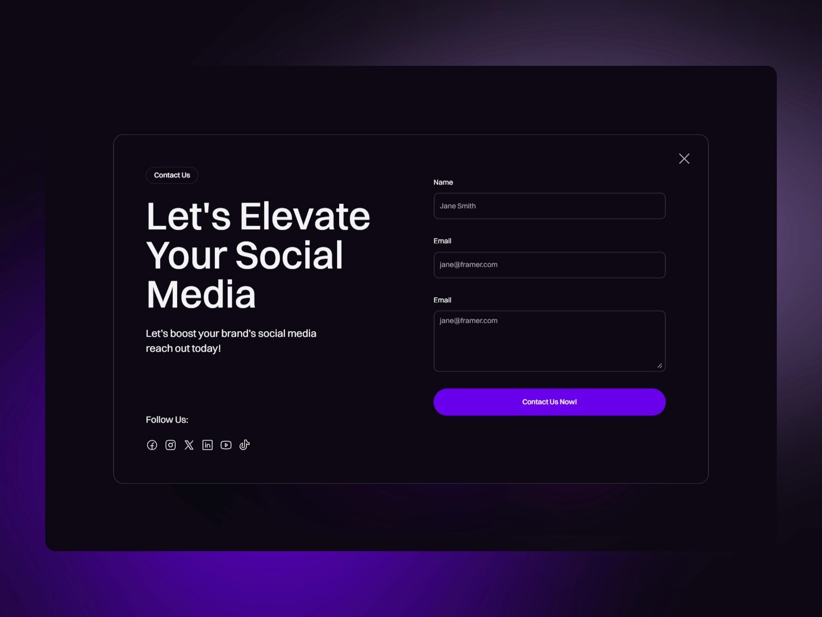 SocialLift — 高级暗黑极简创意机构官网设计灵感