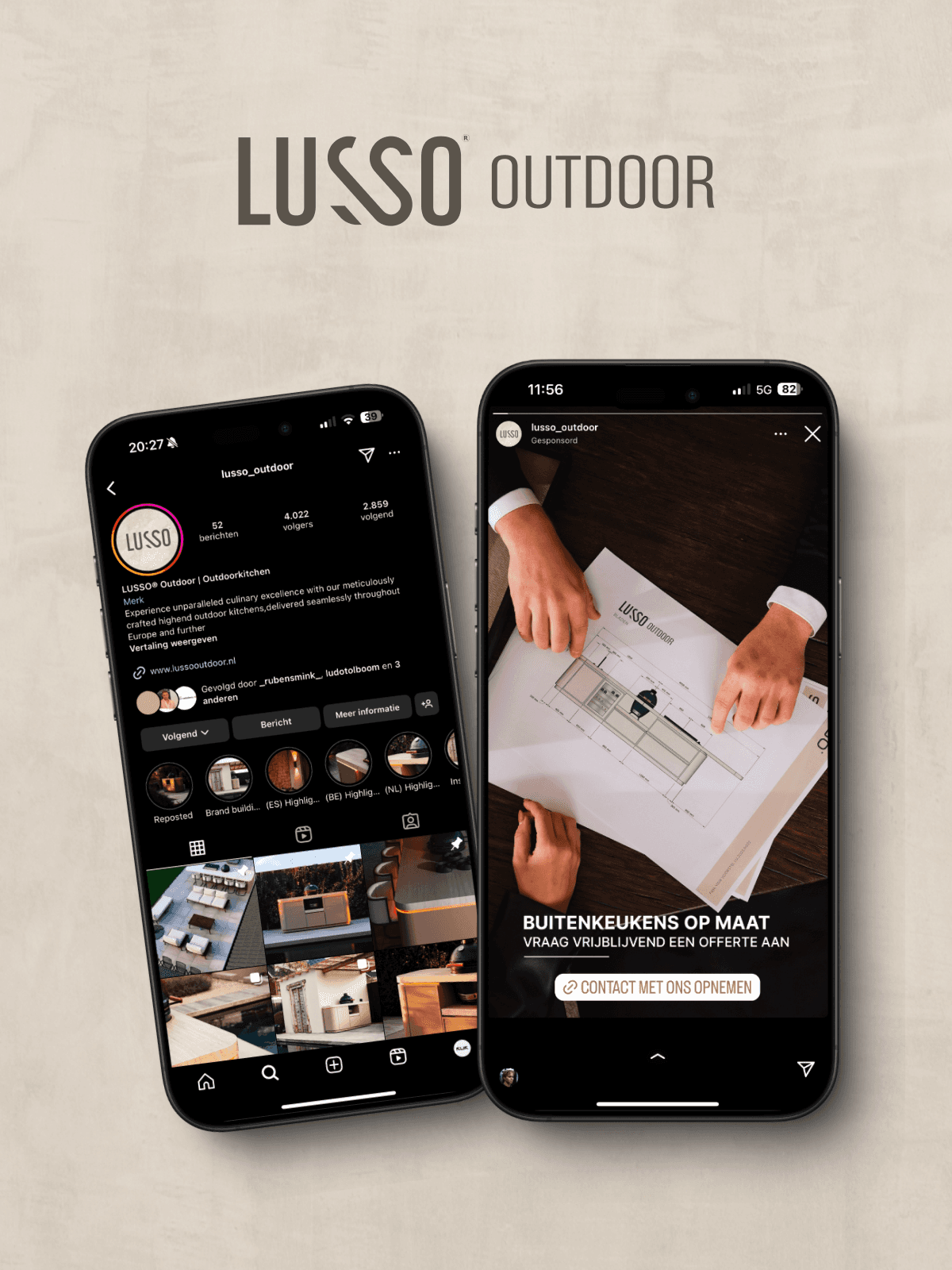 Stylish individual in a white tank top and wide black pinstriped pants against a bold red background, striking a dynamic pose.