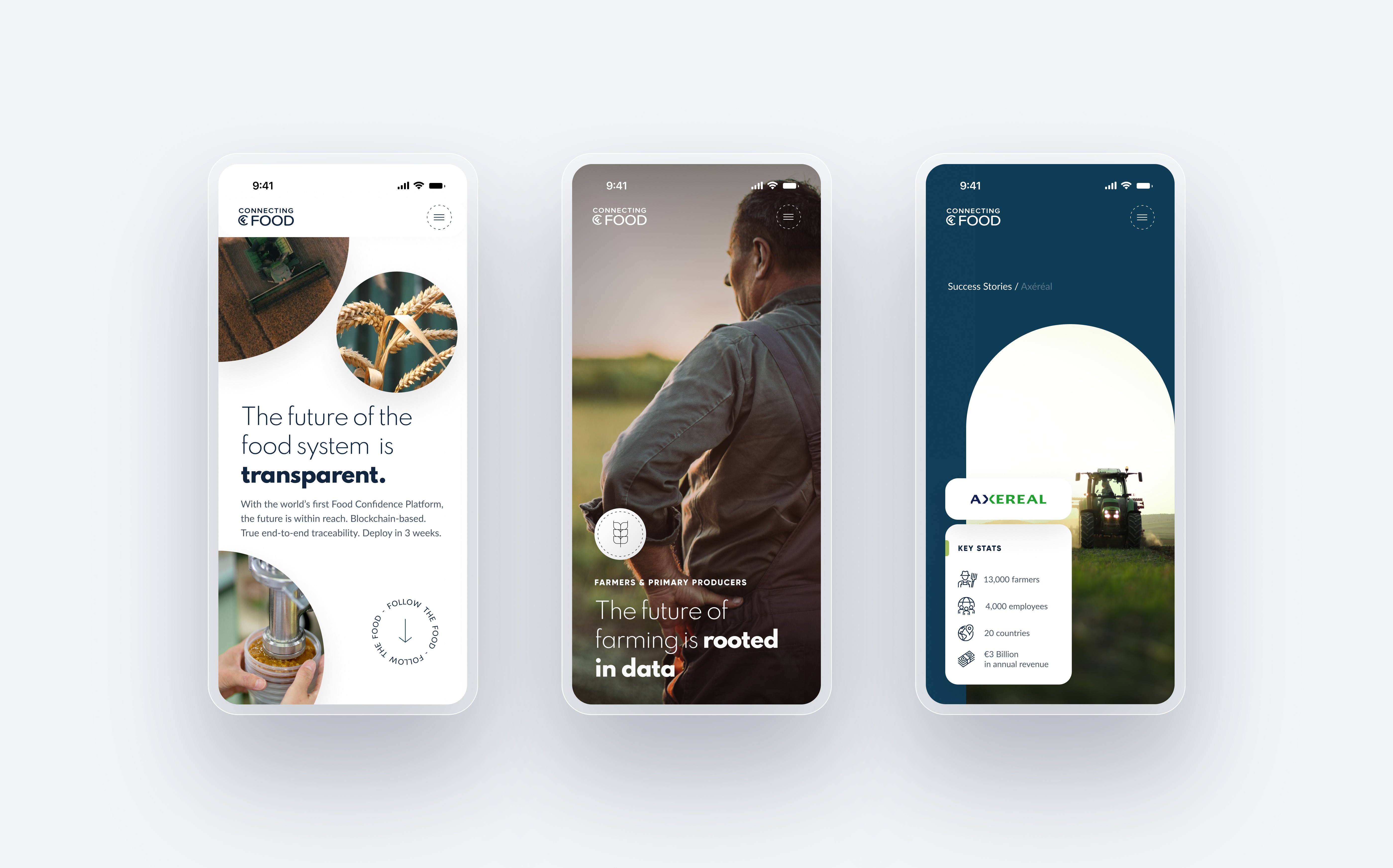 Connecting Food Webpage