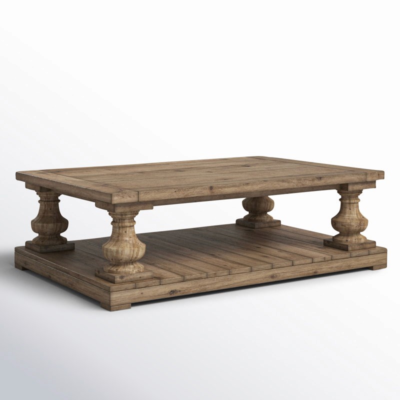 Stylish mckew coffee table that enhances home decor with its premium build and aesthetic.