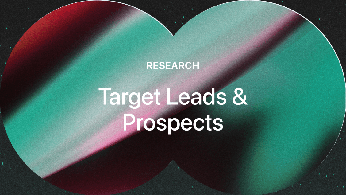 Research Target Leads & Prospects