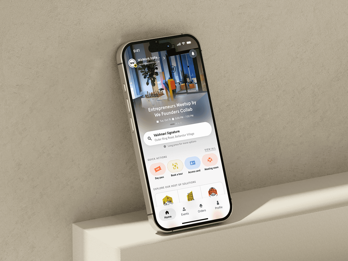 WeWork Banner