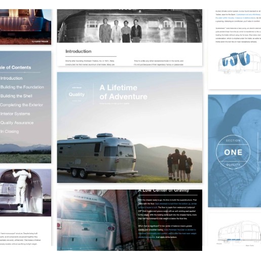 AIrstream ebook product page designed by Bart Fish