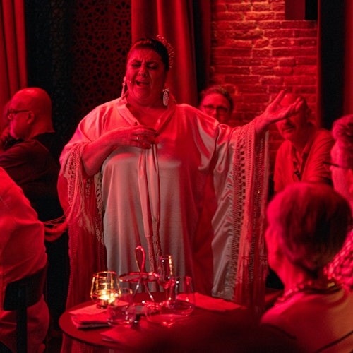 Pokaz flamenco w Flamenco de Leones + bilety na kolację w Madrycie