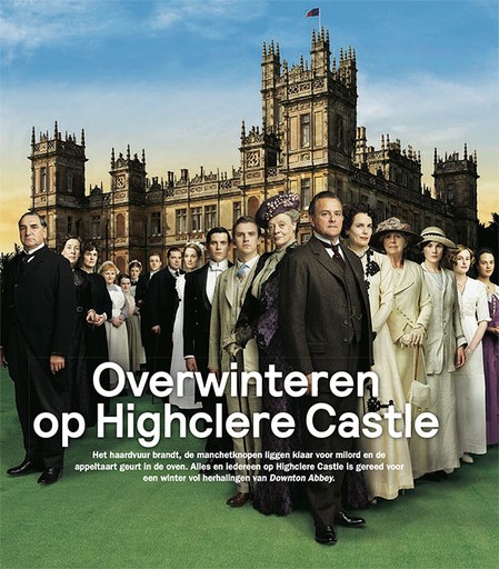 Artikel Downton Abbey in KRO magazine