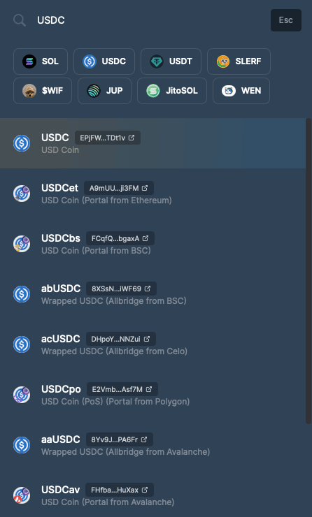 Wrapped USDC