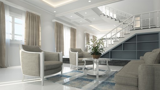 Open living room