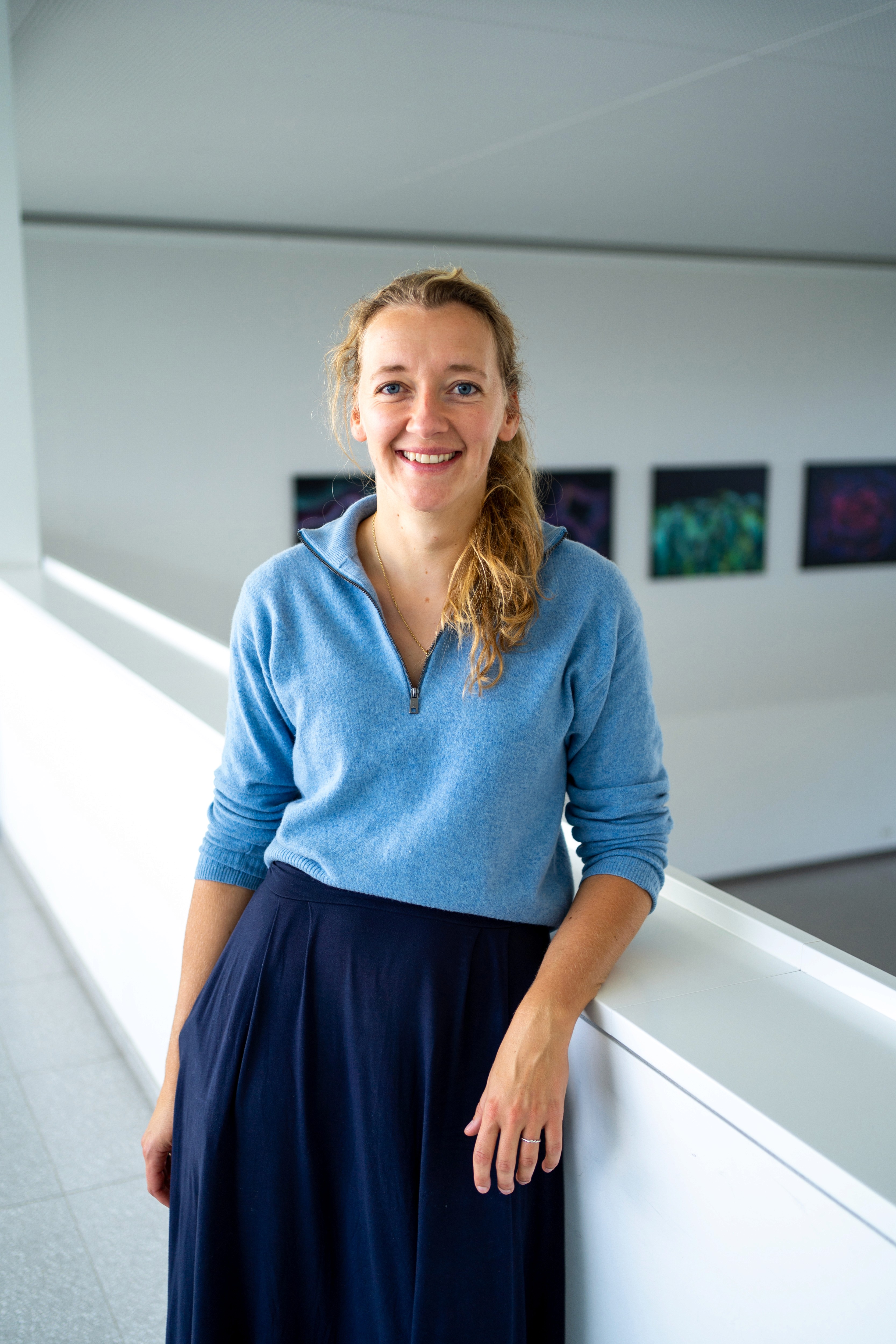 Portrait of the CEO Nora Herzog.