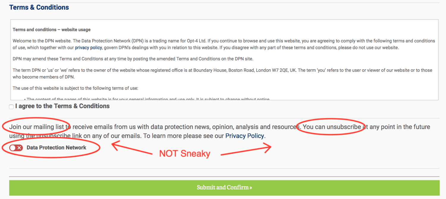 GDPR: What Growth People Need To Know - DPN Not Sneak