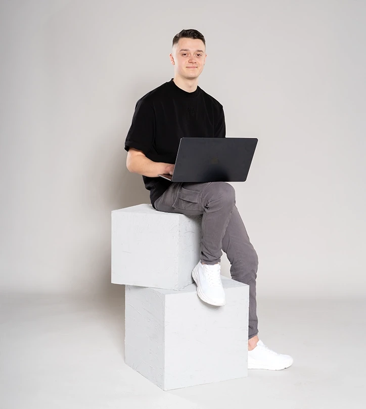 Frederik Stutzky, Videograf der Digitalagentur Hälker aus Wallenhorst, Osnabrück.