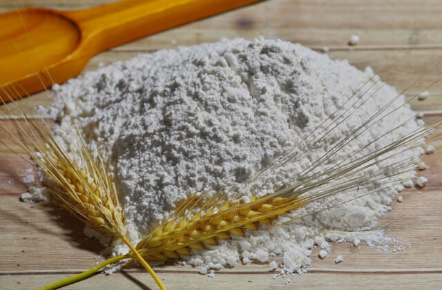 Millet and flour