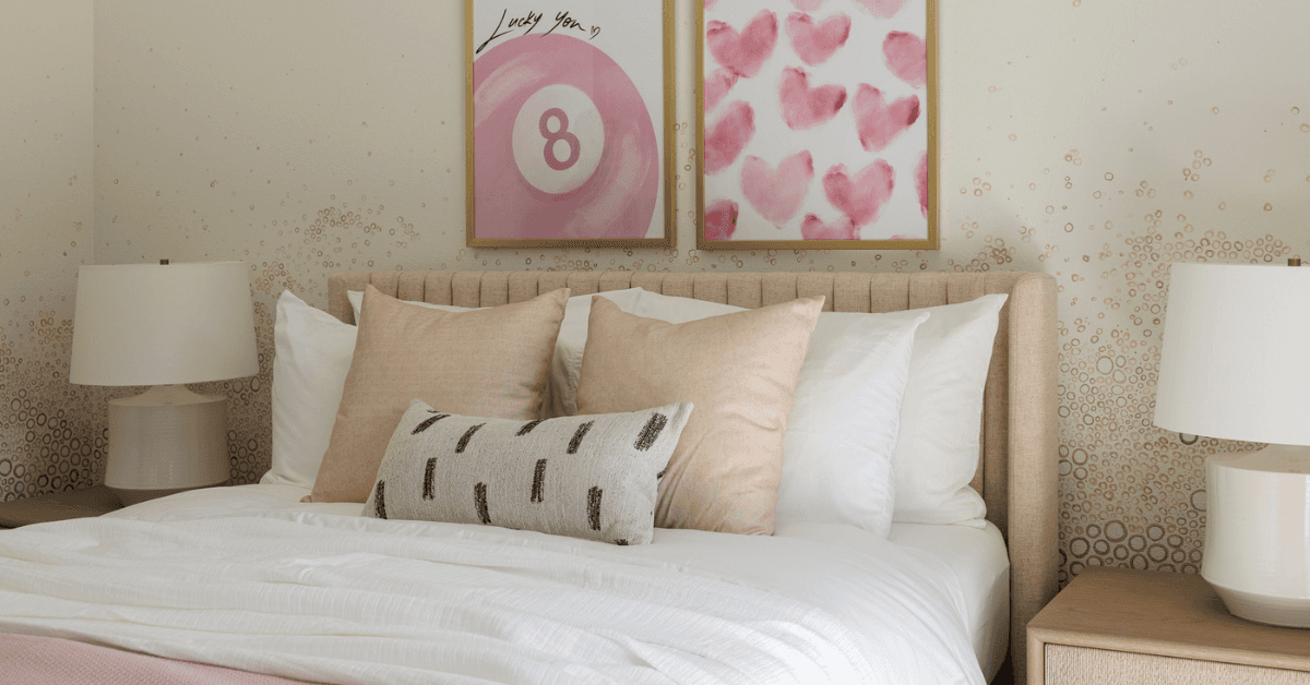 We’re so excited to share details from The Ravensdale House: Girls Bedroom — one of our favorite interior design + remodeling projects in Ravensdale, Washington. 