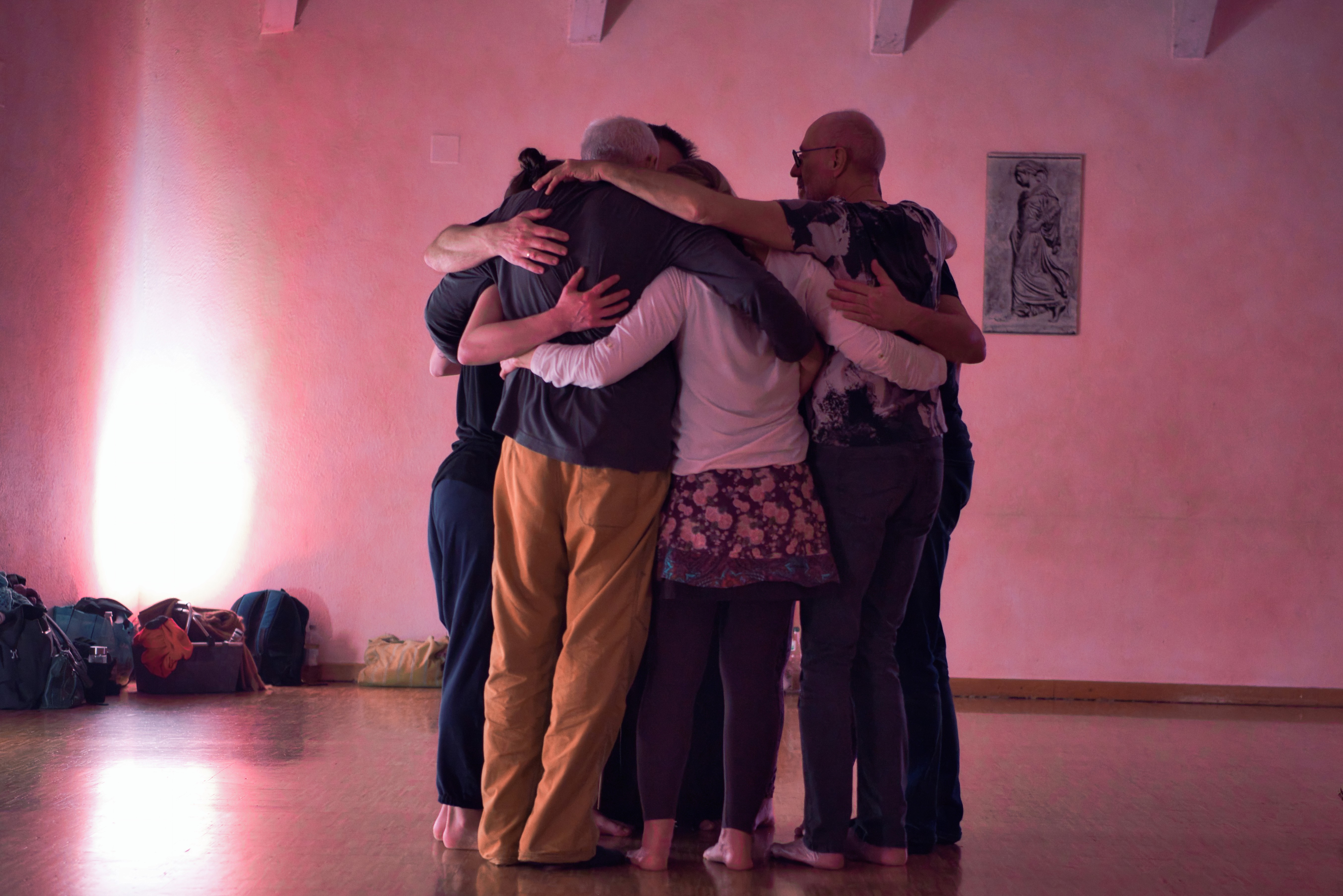 group of people dancing