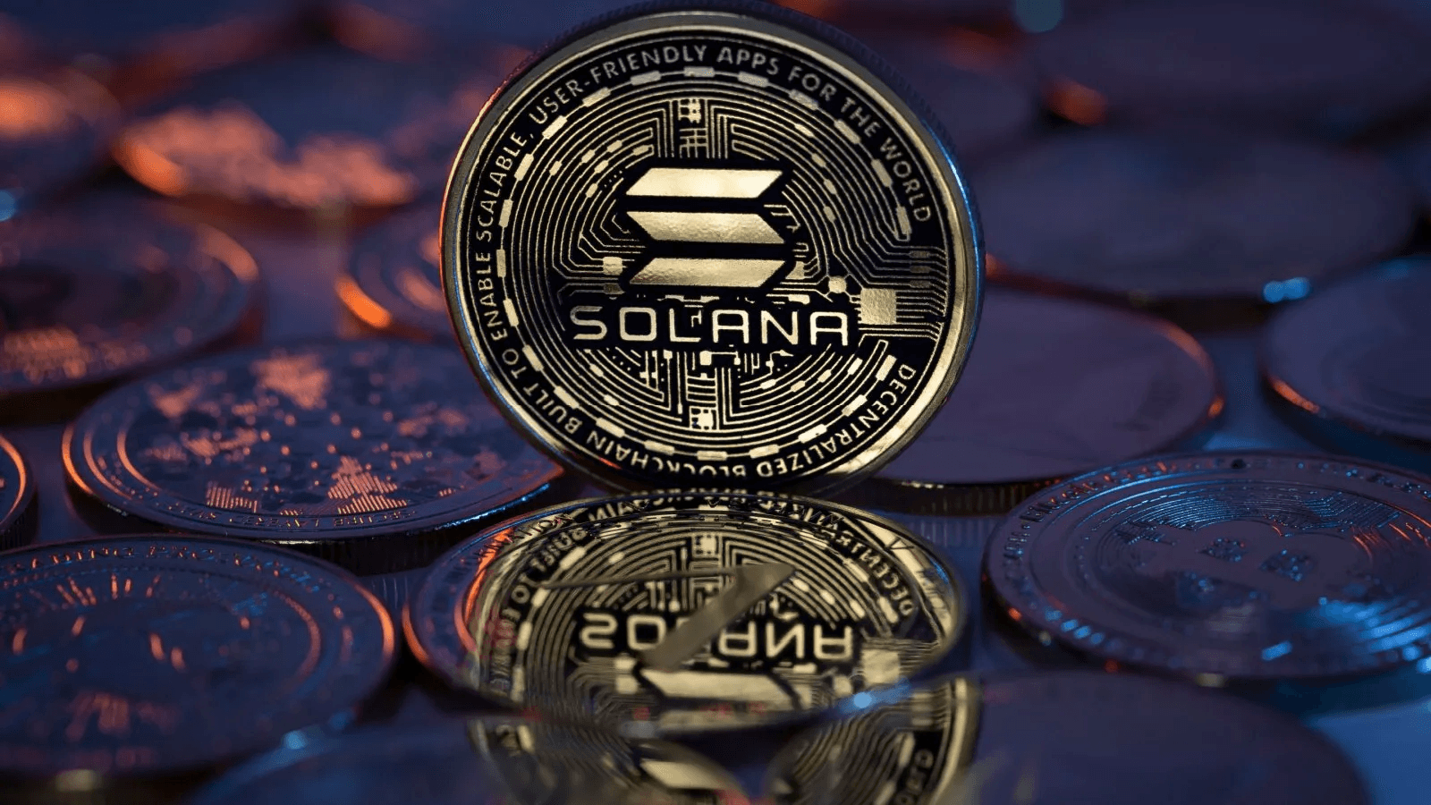 Solana cryptocurrency coin pile - How to Buy Memecoins on Solana